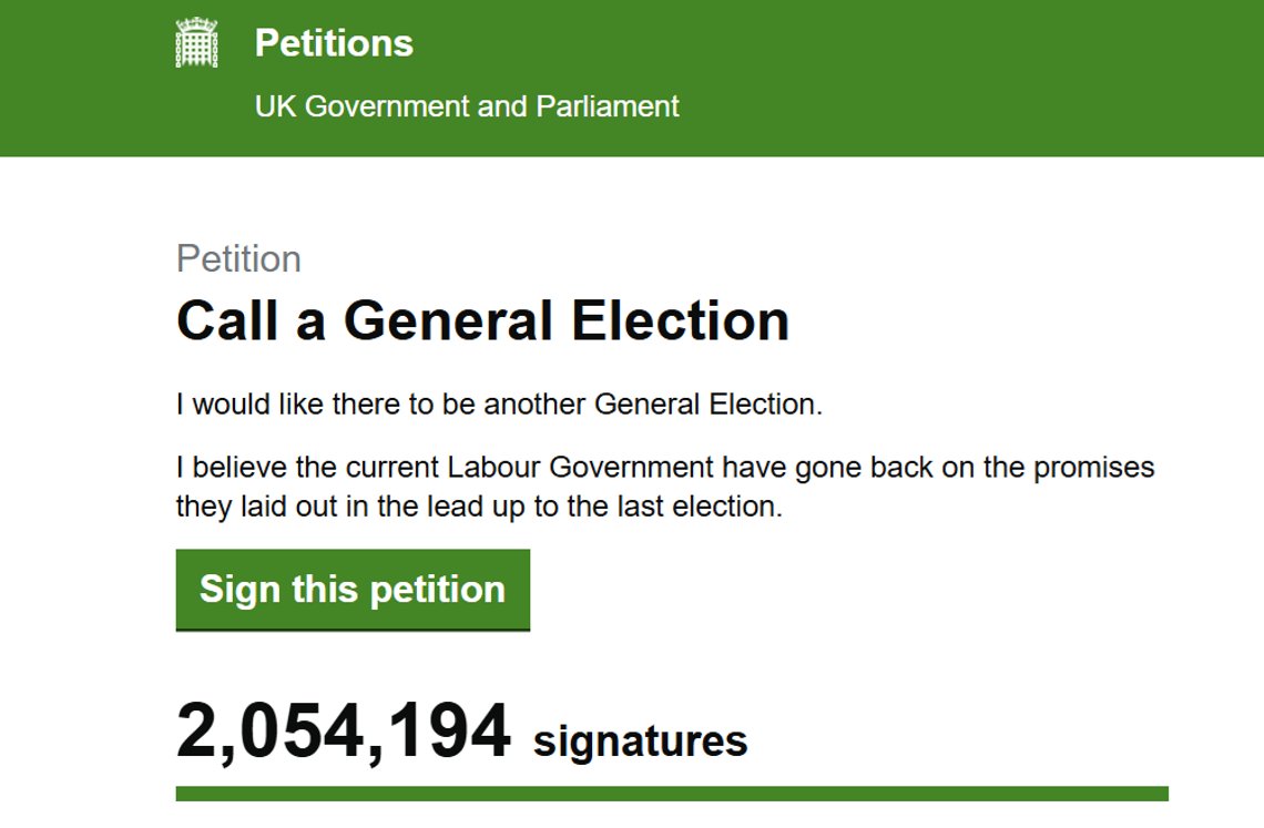 Foto: Skjermbilde https://petition.parliament.uk/petitions/700143 Foto: Skjermbilde https://petition.parliament.uk/petitions/700143