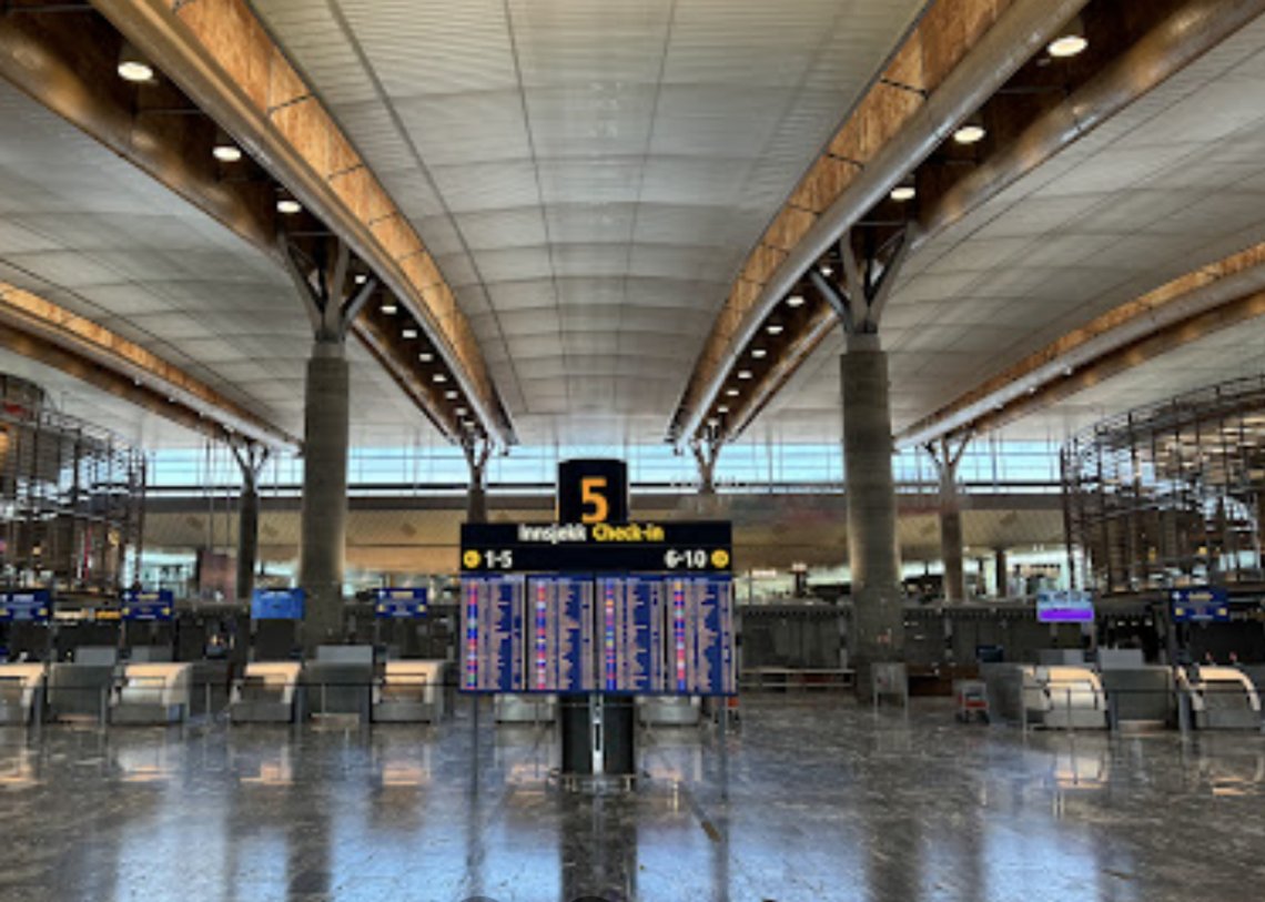 Oslo lufthavn. Foto: Ukjent/ Google maps Oslo lufthavn. Foto: Ukjent/ Google maps