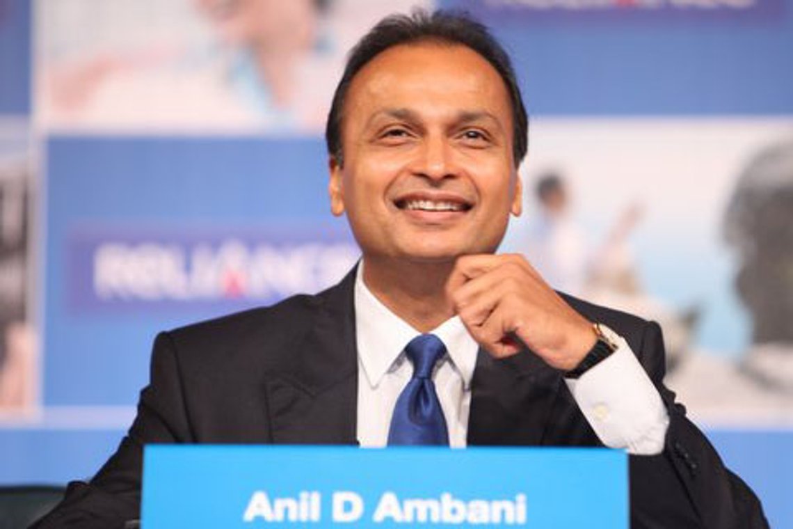 Anil Dhirubhai Ambani er Indias fjerde rikeste med en personlig formue på 8,8 milliarder dollar. Konsernet hans har en markedsverdi på 81 milliarder USD. Foto: Sourav Mishra CC BY-SA 3.0 Anil Dhirubhai Ambani er Indias fjerde rikeste med en personlig formue på 8,8 milliarder dollar. Konsernet hans har en markedsverdi på 81 milliarder USD. Foto: Sourav Mishra CC BY-SA 3.0