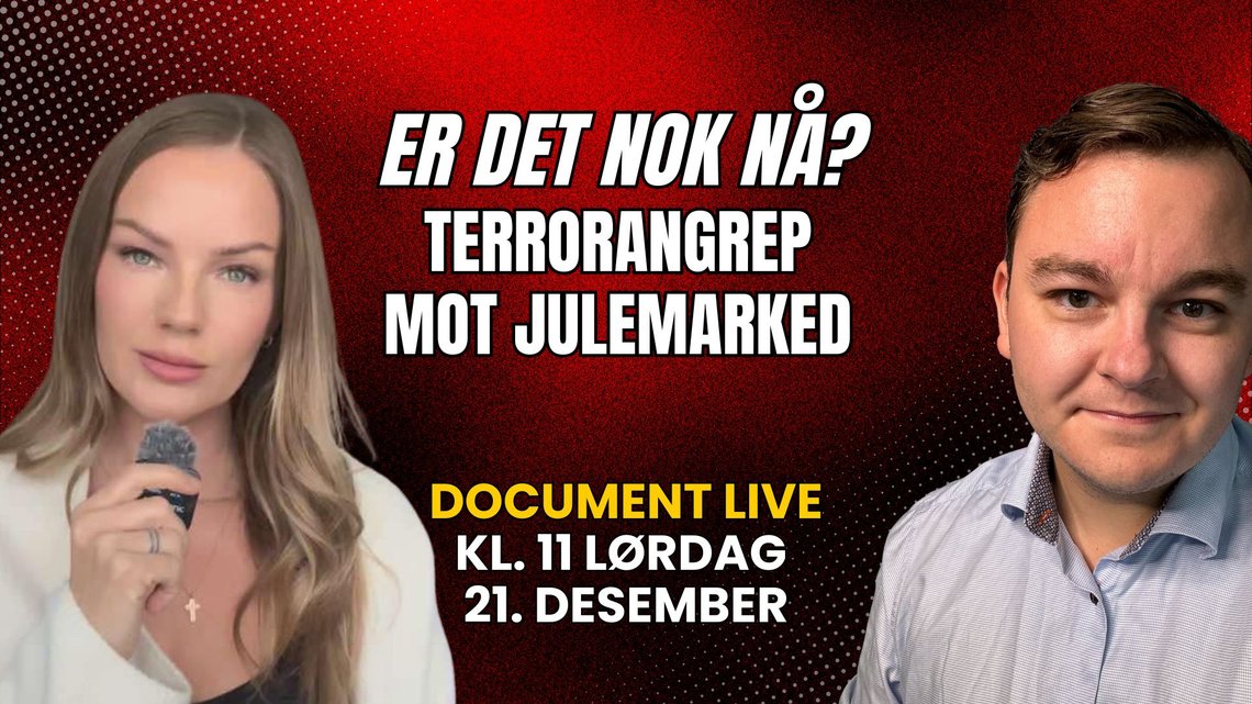 Document går LIVE med Rebecca Mistereggen og Espen Teigen om terrorangrepet som ryster vesten. Følg oss kl. 11.00. Document går LIVE med Rebecca Mistereggen og Espen Teigen om terrorangrepet som ryster vesten. Følg oss kl. 11.00.