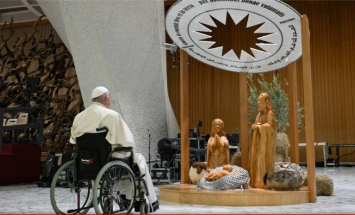 Foto: Skjermbilde Facebook / Vatican News Foto: Skjermbilde Facebook / Vatican News