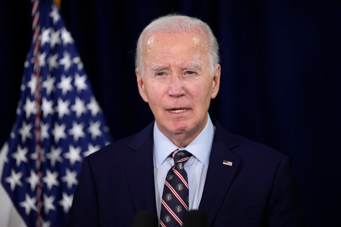 President Joe Biden med ny milliardpakke til Ukraina. Foto: Susan Walsh / AP / NTB President Joe Biden med ny milliardpakke til Ukraina. Foto: Susan Walsh / AP / NTB