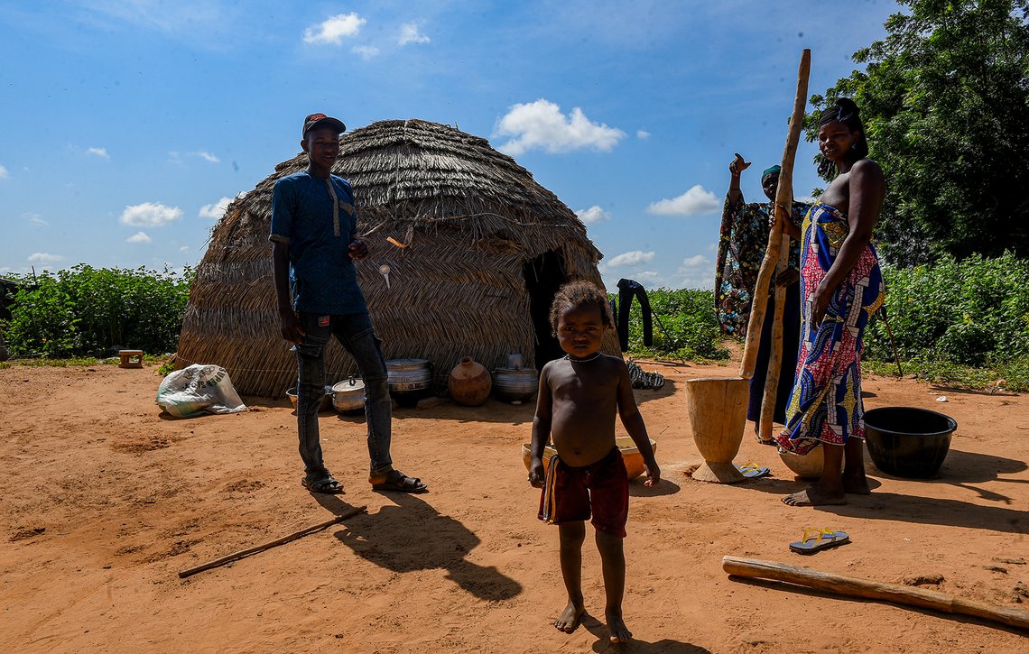 Fulani-familie i Argungu, Kebbi, Nigeria. Illustrasjonsfoto: SMMIMAGES CC BY-SA 4.0 Fulani-familie i Argungu, Kebbi, Nigeria. Illustrasjonsfoto: SMMIMAGES CC BY-SA 4.0