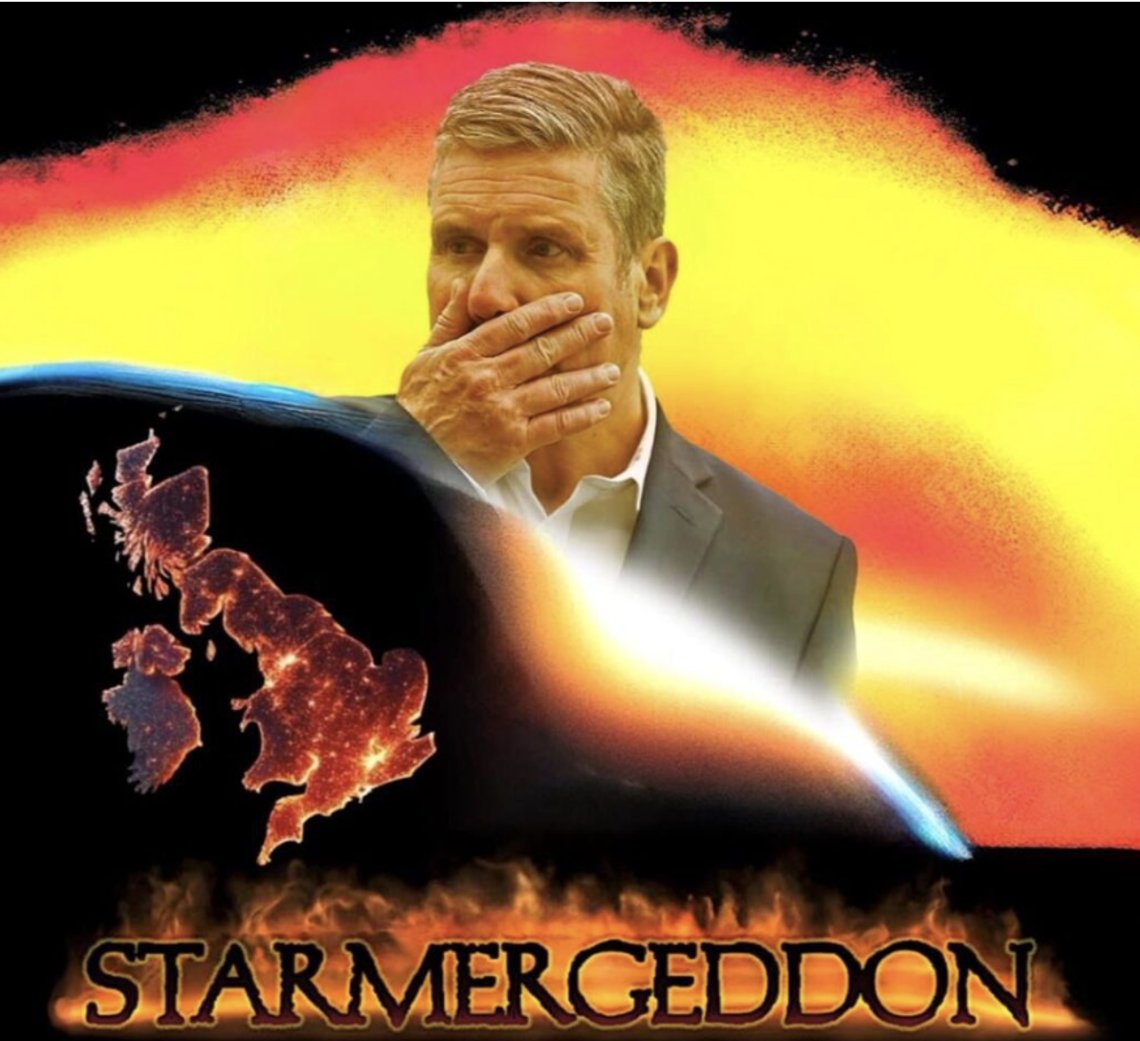 Britene opplever et Starmergeddon. Alt går galt for Starmer og øyfolket. Foto: Facebook/ Reform UK Britene opplever et Starmergeddon. Alt går galt for Starmer og øyfolket. Foto: Facebook/ Reform UK