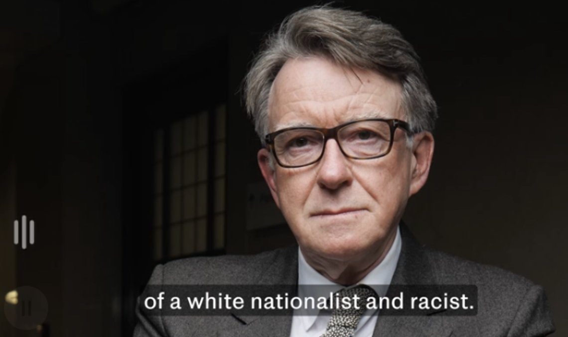 Lord Peter Mandelson er utnevnt av Starmer som ny ambassadør til USA. Han har tidligere kommet med kraftige utspill om Trump. Stillbilde video/ The Telegraph Lord Peter Mandelson er utnevnt av Starmer som ny ambassadør til USA. Han har tidligere kommet med kraftige utspill om Trump. Stillbilde video/ The Telegraph