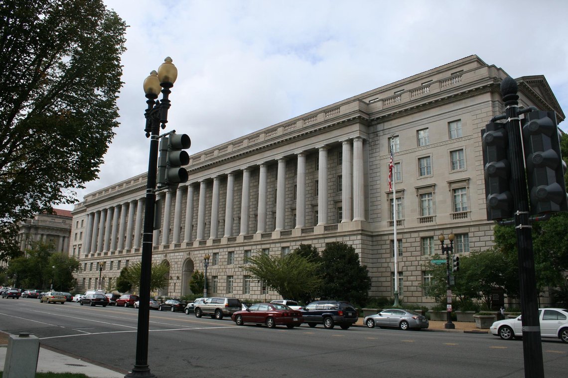 Internal Revenue Service sitt hovedkvarter i Washington D.C. Alt for mange penger suges inn fra skatteetaten i USA. Foto: Shashi Bellamkonda /CC BY 2.0/ Wikimedia Internal Revenue Service sitt hovedkvarter i Washington D.C. Alt for mange penger suges inn fra skatteetaten i USA. Foto: Shashi Bellamkonda /CC BY 2.0/ Wikimedia