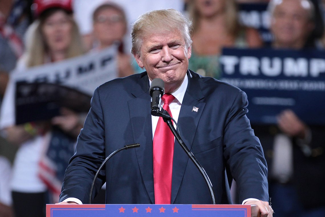 Donald Trump holder sine løfter. Foto: Gage Skidmore CC BY-SA 2.0 Donald Trump holder sine løfter. Foto: Gage Skidmore CC BY-SA 2.0