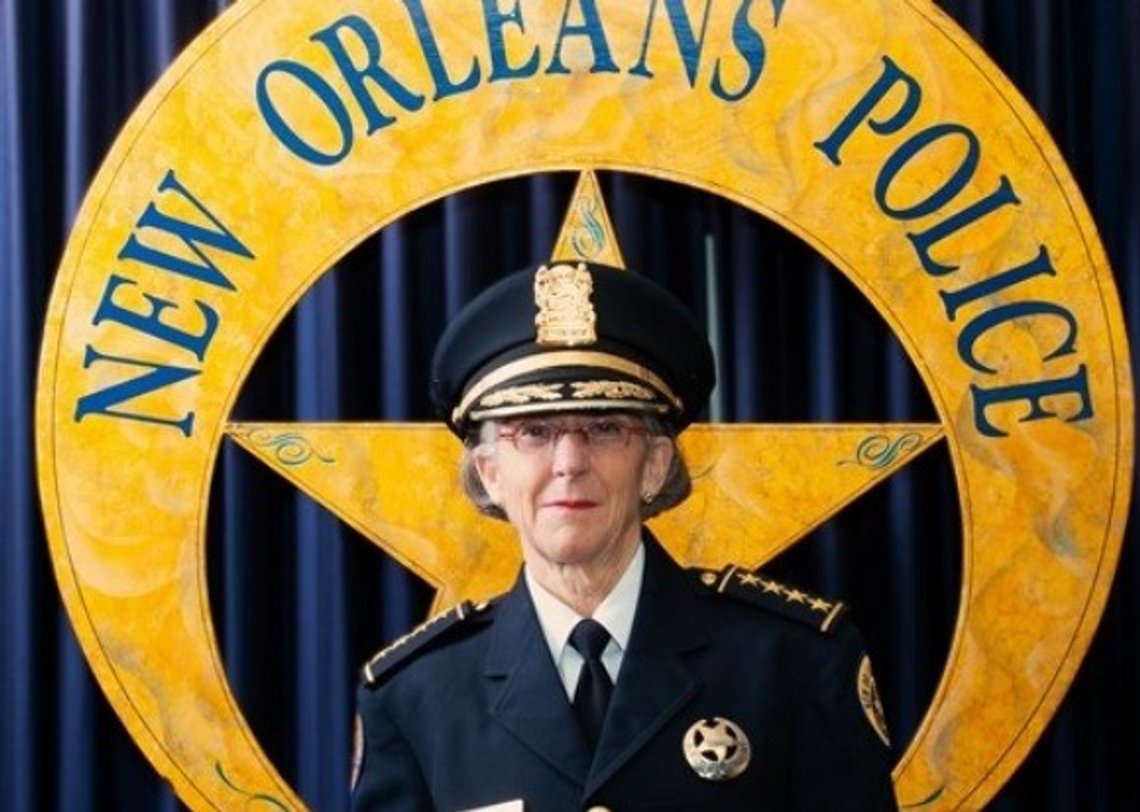 Superintendent of Police Anne Kirkpatrick. Kilde: New Orleans Politidistrikt. Superintendent of Police Anne Kirkpatrick. Kilde: New Orleans Politidistrikt.