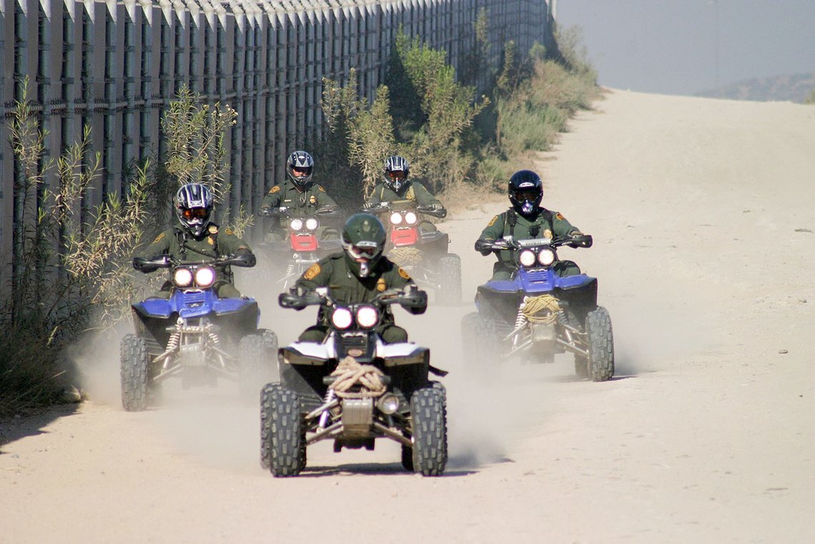 Grensepatrulje. Foto: U.S. Customs and Border Protection CC BY-SA 2.0 Grensepatrulje. Foto: U.S. Customs and Border Protection CC BY-SA 2.0