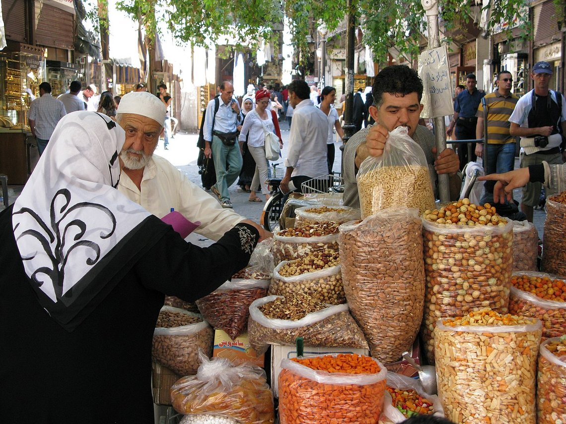 Gatebilde fra Damaskus. Foto: Vyacheslav Argenberg CC BY 4.0 Gatebilde fra Damaskus. Foto: Vyacheslav Argenberg CC BY 4.0