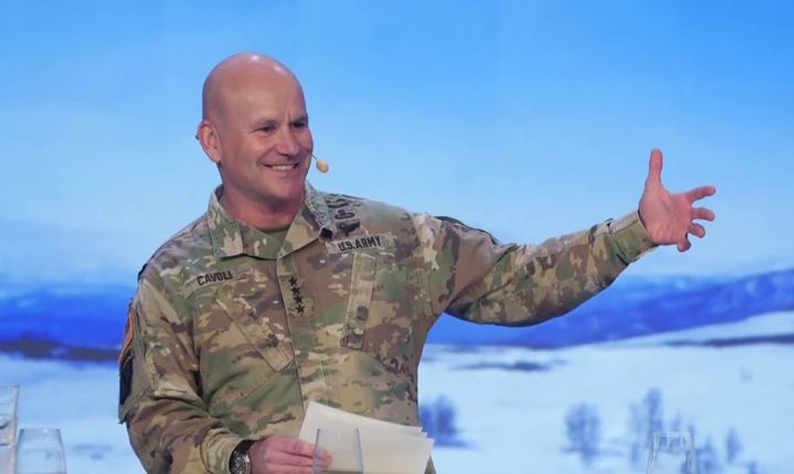 Gen. Christopher Cavoli, Commander, U.S. European Command
Foto: Skjermbilde video FoF / YouTube Gen. Christopher Cavoli, Commander, U.S. European Command
Foto: Skjermbilde video FoF / YouTube