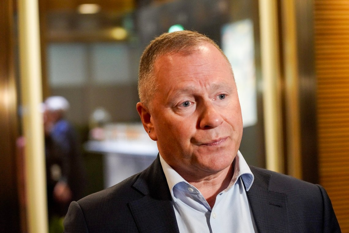 Oslo 20240423.
Daglig leder i Norges Bank Investment Management når Oljefondet arrangerer investeringskonferansen 2024. Det er rundt 270 deltakere på konferansen som arrangeres i Norges Banks lokaler.
Foto: Ole Berg-Rusten / NTB Oslo 20240423.
Daglig leder i Norges Bank Investment Management når Oljefondet arrangerer investeringskonferansen 2024. Det er rundt 270 deltakere på konferansen som arrangeres i Norges Banks lokaler.
Foto: Ole Berg-Rusten / NTB