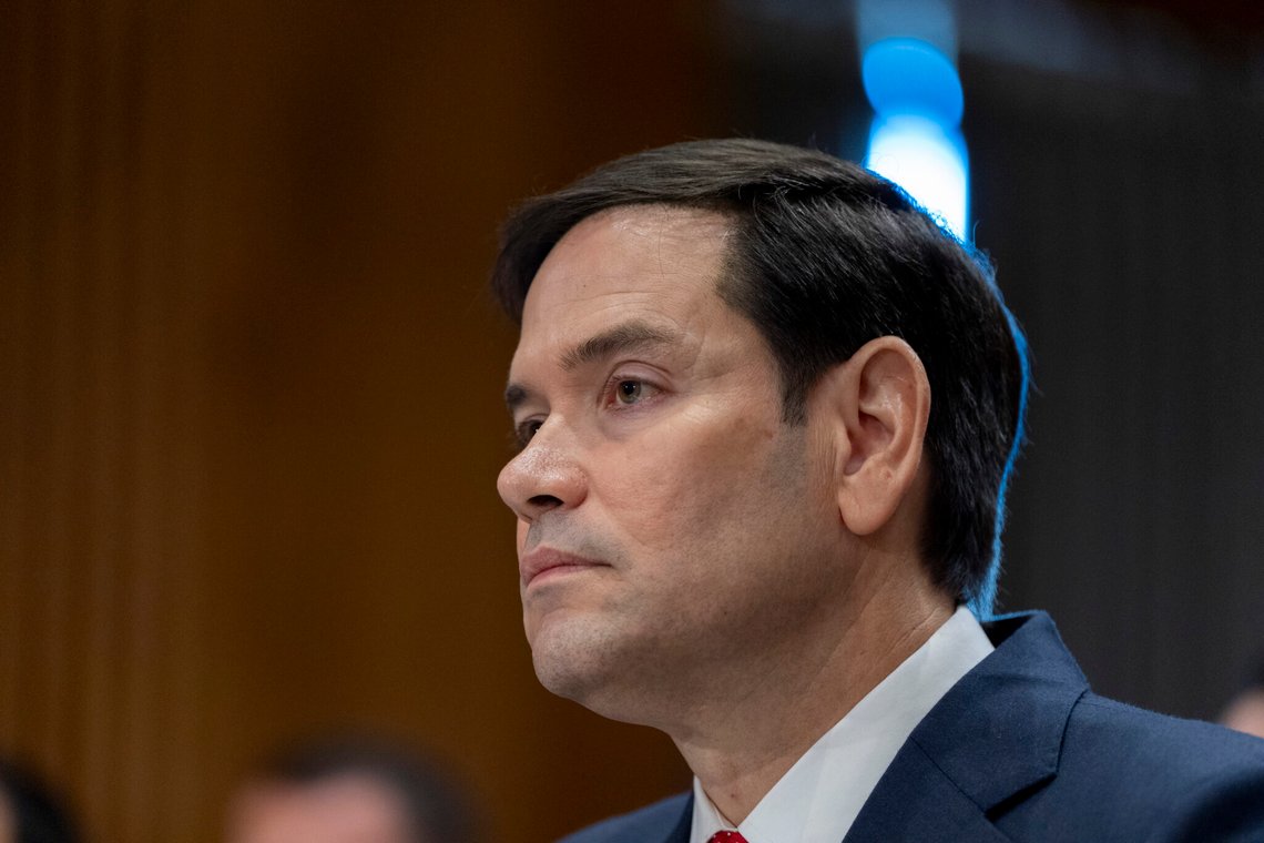 – Venezuela er forpliktet til å ta imot sine egne borgere som returneres fra USA. Dette er ikke et tema for debatt eller forhandling, skrev Rubio på X. Foto: AP/Alex Brandon/NTB – Venezuela er forpliktet til å ta imot sine egne borgere som returneres fra USA. Dette er ikke et tema for debatt eller forhandling, skrev Rubio på X. Foto: AP/Alex Brandon/NTB