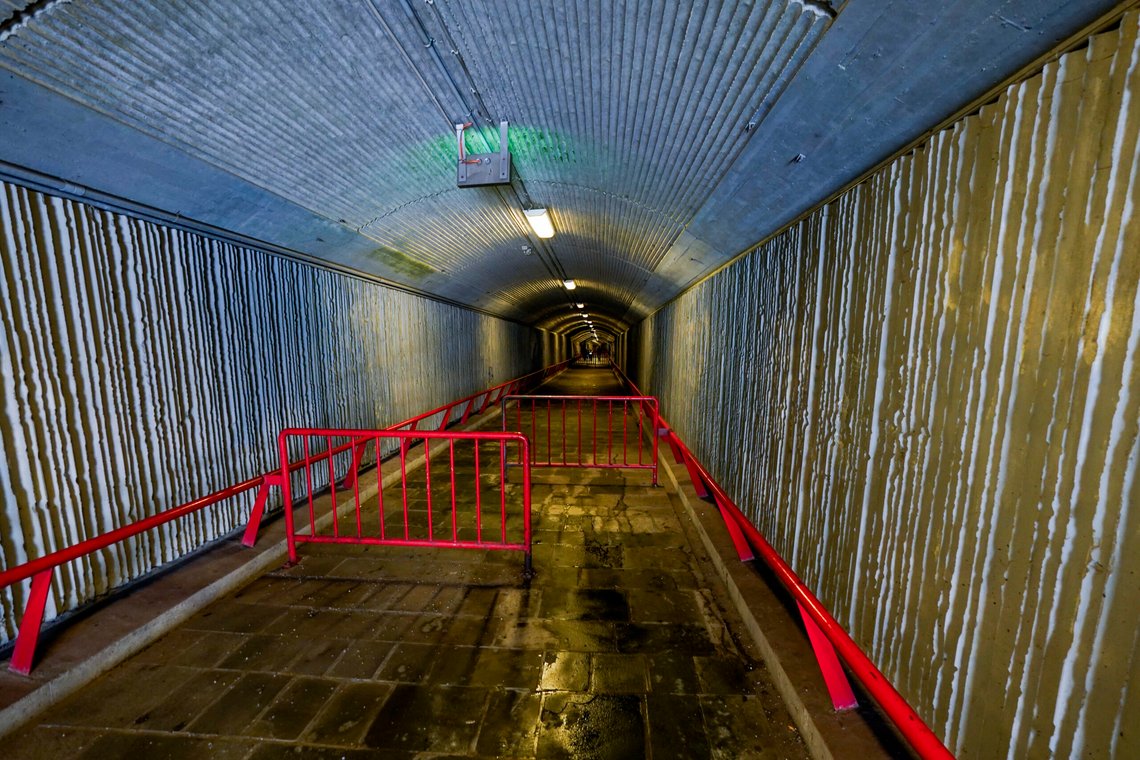 Oslo 20240219.
Romsås stasjon på T-bane linje 5 Ringen og linje 4 i Oslo.
Foto: Lise Åserud / NTB Oslo 20240219.
Romsås stasjon på T-bane linje 5 Ringen og linje 4 i Oslo.
Foto: Lise Åserud / NTB