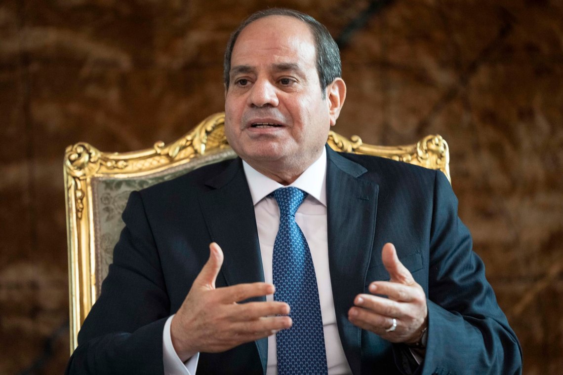 Egypt kan ikke ta del i tvangsflytting av palestinerne på Gazastripen, sier president Abdel Fattah al-Sisi. Foto: Jacquelyn Martin / AP / NTB Egypt kan ikke ta del i tvangsflytting av palestinerne på Gazastripen, sier president Abdel Fattah al-Sisi. Foto: Jacquelyn Martin / AP / NTB