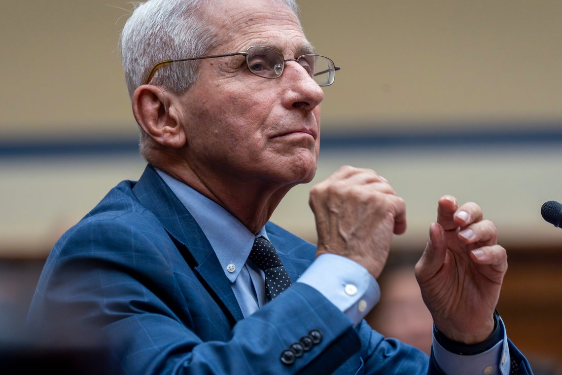 Dr. Anthony Fauci, the former Director of the National Institute of Allergy and Infectious Diseases, responds to accusations from Rep. Jim Jordan, R-Ohio, of mishandling the coronavirus response, during a hearing by the House Oversight and Accountability Committee Select Subcommittee on the Coronavirus Pandemic, at the Capitol in Washington, Monday, June 3, 2024. (AP Photo/J. Scott Applewhite) Dr. Anthony Fauci, the former Director of the National Institute of Allergy and Infectious Diseases, responds to accusations from Rep. Jim Jordan, R-Ohio, of mishandling the coronavirus response, during a hearing by the House Oversight and Accountability Committee Select Subcommittee on the Coronavirus Pandemic, at the Capitol in Washington, Monday, June 3, 2024. (AP Photo/J. Scott Applewhite)