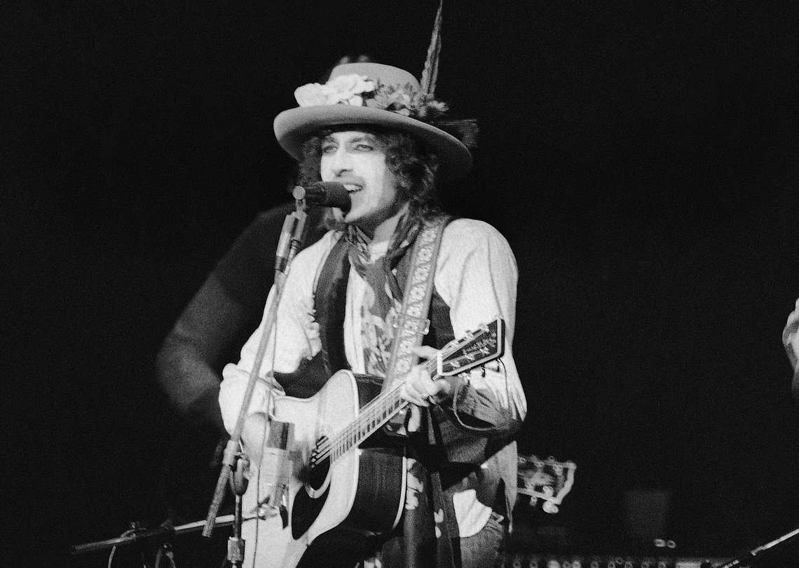 Bob Dylan i 1975. Foto: AP/Ray Stubblebine/NTB Bob Dylan i 1975. Foto: AP/Ray Stubblebine/NTB