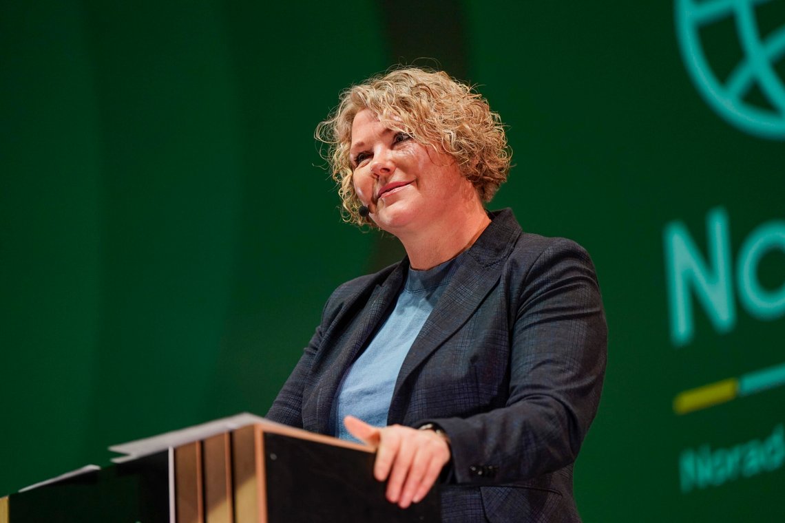 Senterpartiets nestleder Anne Beathe Kristiansen Tvinnereim, ønsker seg et statlig mineralselskap etter modell fra oljenæringen. Foto: Håkon Mosvold Larsen / NTB Senterpartiets nestleder Anne Beathe Kristiansen Tvinnereim, ønsker seg et statlig mineralselskap etter modell fra oljenæringen. Foto: Håkon Mosvold Larsen / NTB