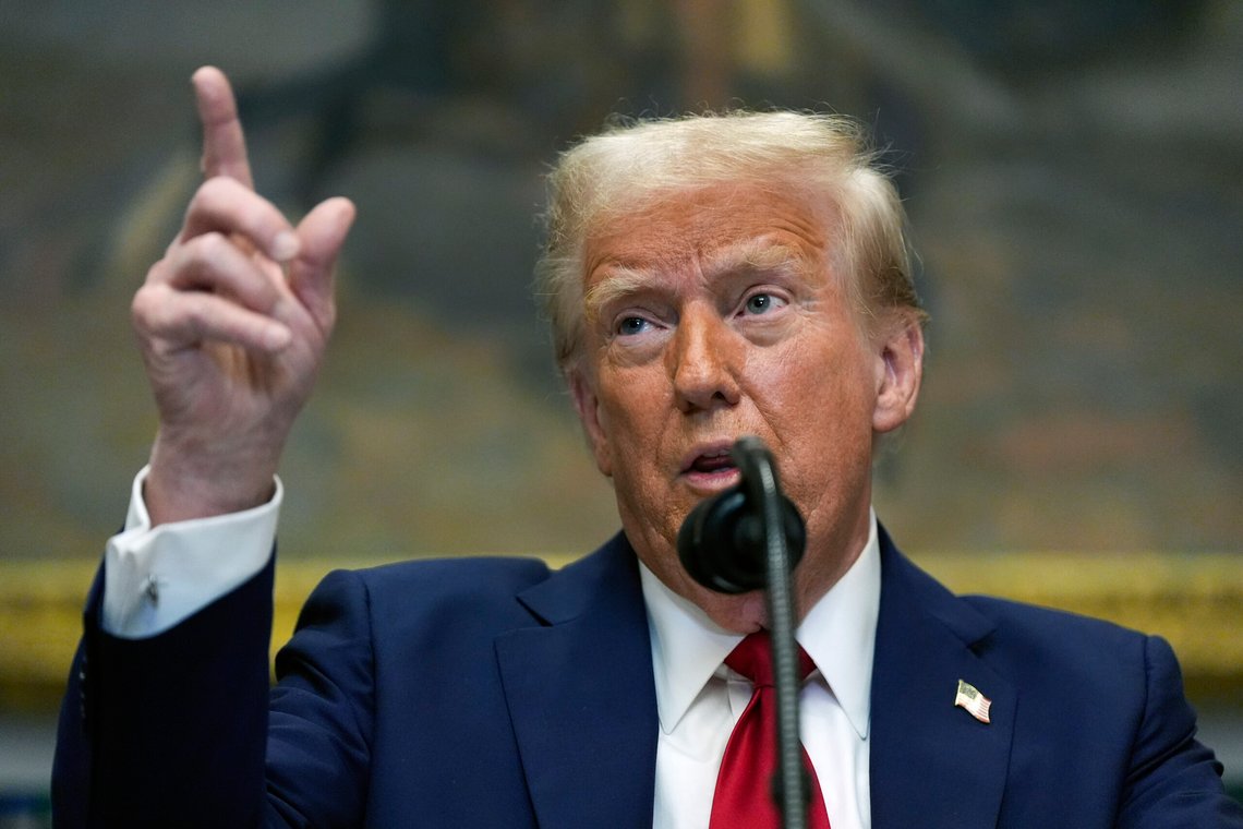 Donald Trump er en handlingens mann. Foto: Julia Demaree Nikhinson / AP / NTB. Donald Trump er en handlingens mann. Foto: Julia Demaree Nikhinson / AP / NTB.