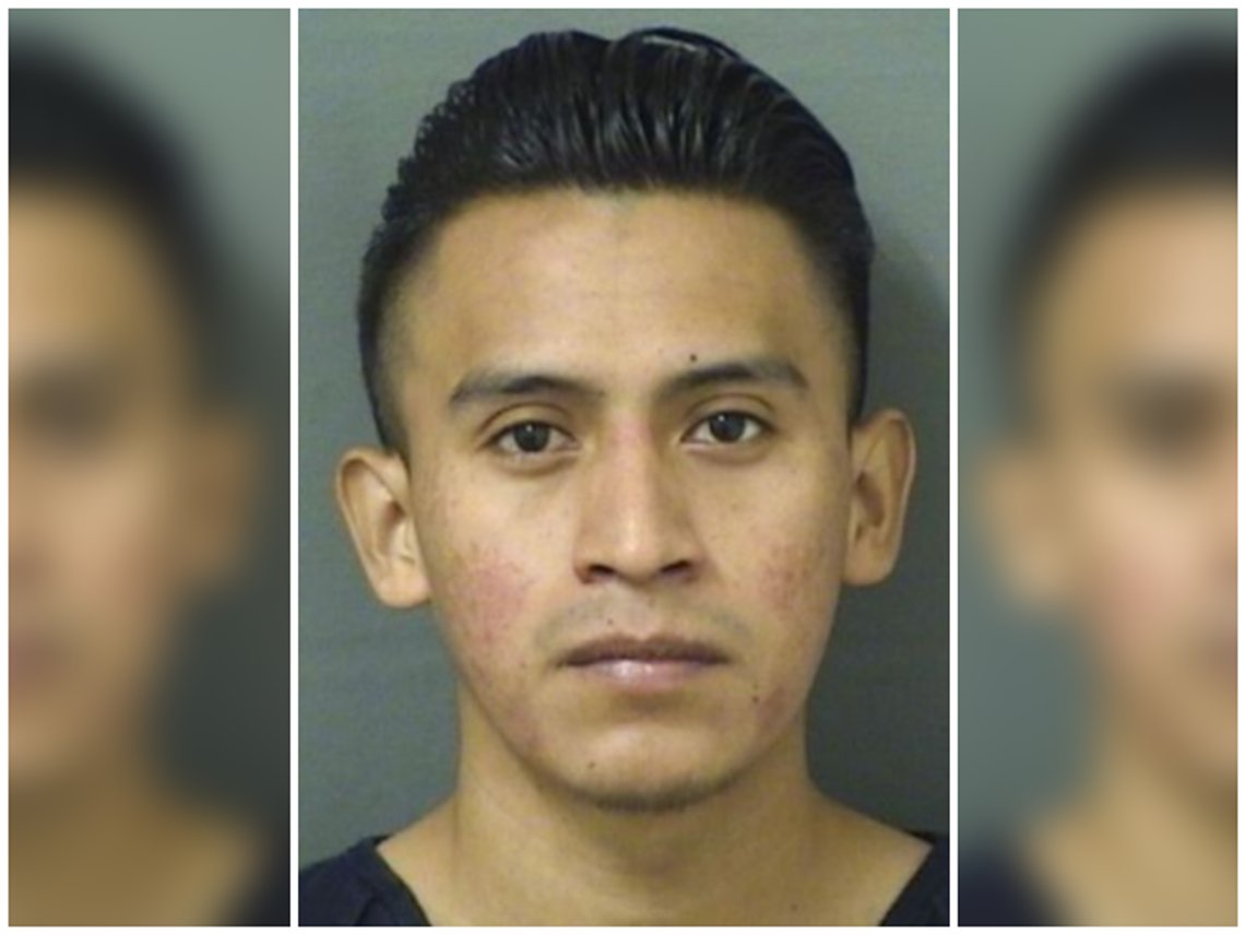 Nicolas Jose Francisco er en illegal migrant fra Guatemala som er tiltalt for to seksuelle overgrep mot en fem år gammel jente i Florida. Foto: Palm Beach County Sheriff’s Office Nicolas Jose Francisco er en illegal migrant fra Guatemala som er tiltalt for to seksuelle overgrep mot en fem år gammel jente i Florida. Foto: Palm Beach County Sheriff’s Office