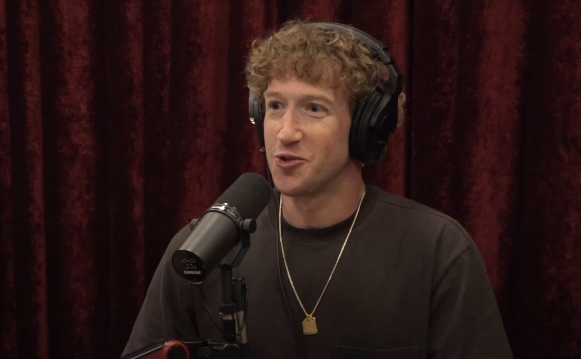 OPPGJØR: Meta-sjef Mark Zuckerberg tar et oppgjør med sensur-regimet under Joe Biden og demokratene. Foto: Joe Rogan Experience OPPGJØR: Meta-sjef Mark Zuckerberg tar et oppgjør med sensur-regimet under Joe Biden og demokratene. Foto: Joe Rogan Experience