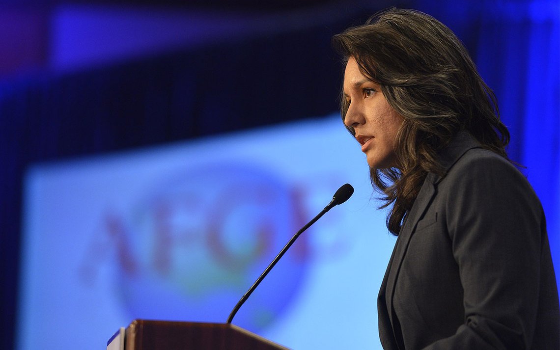 Tulsi Gabbard vil sparke kastratene i NSA. Foto: AFGE CC BY 2.0 Tulsi Gabbard vil sparke kastratene i NSA. Foto: AFGE CC BY 2.0
