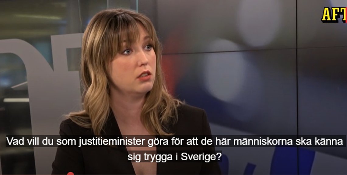 Foto: Skjerrmdump video/ Aftonbladet Foto: Skjerrmdump video/ Aftonbladet