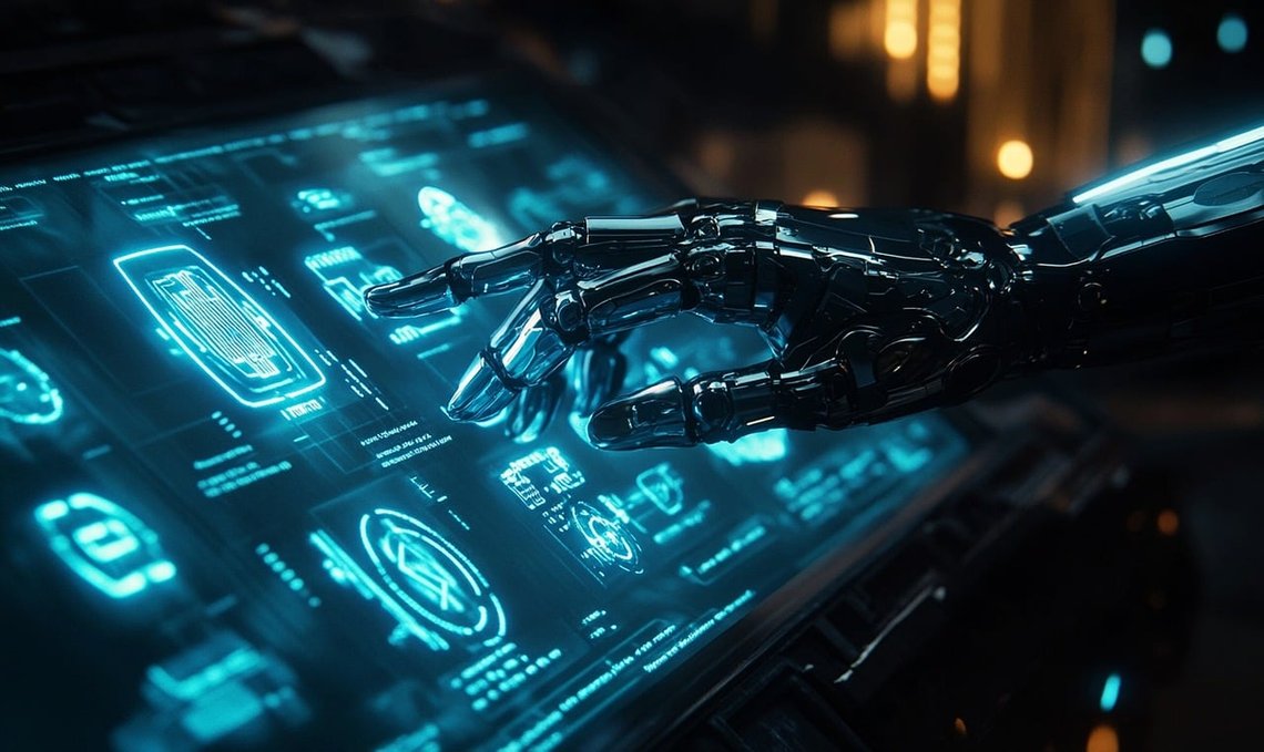 Bilde av kunstig intelligens, skapt med kunstig intelligens. Fra Pixabay. Bilde av kunstig intelligens, skapt med kunstig intelligens. Fra Pixabay.