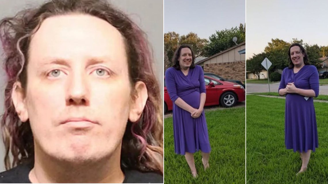 TRANS: 40-åringen med dåpsnavnet Thomas Grace Nelson har endret kjønn til Lucy Grace Nelson og går nå i kjole. Amerikanske medier høster kritikk for å omtale den kriminelle som kvinne. Foto: X TRANS: 40-åringen med dåpsnavnet Thomas Grace Nelson har endret kjønn til Lucy Grace Nelson og går nå i kjole. Amerikanske medier høster kritikk for å omtale den kriminelle som kvinne. Foto: X