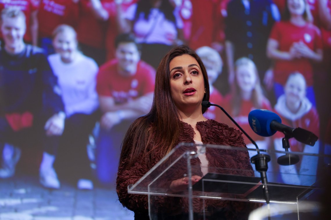 Hadia Tajik og Ap er nå blitt bekymret for utviklingen av barnetorpedoer i Skandinavia. Foto: Jonas Been Henriksen / NTB Hadia Tajik og Ap er nå blitt bekymret for utviklingen av barnetorpedoer i Skandinavia. Foto: Jonas Been Henriksen / NTB