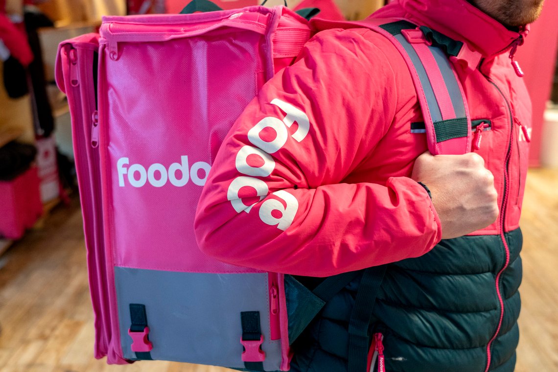 Dette bildet er tatt på Foodora Oslo i 2024. Foto: Gorm Kallestad / NTB Dette bildet er tatt på Foodora Oslo i 2024. Foto: Gorm Kallestad / NTB