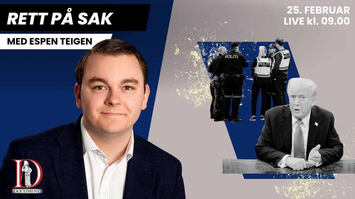 TIRSDAG: Trump går setter media på plass og volden øker i norske skoler. TIRSDAG: Trump går setter media på plass og volden øker i norske skoler.