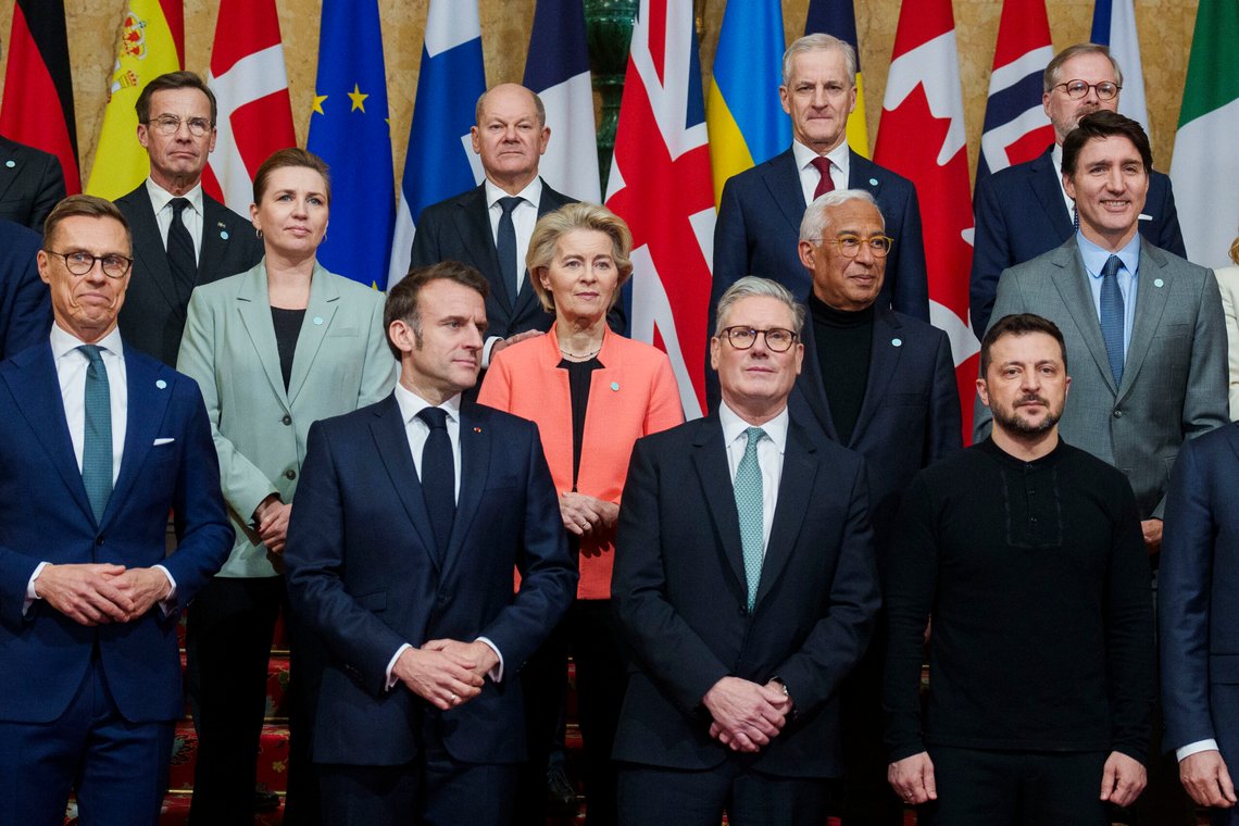 London, England 20250302.
Statsminister Jonas Gahr Støre (Ap) deltar på Ukraina-toppmøte i London, hvor han møter Storbritannias statsminister Keir Starmer og andre europeiske ledere, samt Ukrainas president Volodymyr Zelenskyj.
Foto: Javad Parsa / NTB London, England 20250302.
Statsminister Jonas Gahr Støre (Ap) deltar på Ukraina-toppmøte i London, hvor han møter Storbritannias statsminister Keir Starmer og andre europeiske ledere, samt Ukrainas president Volodymyr Zelenskyj.
Foto: Javad Parsa / NTB