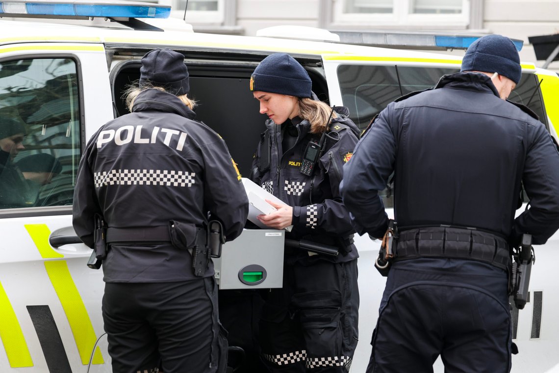 Totalt fem personer var involvert i hendelsen, der det skal være brukt kniv. Foto: Jan Langhaug / NTB Totalt fem personer var involvert i hendelsen, der det skal være brukt kniv. Foto: Jan Langhaug / NTB
