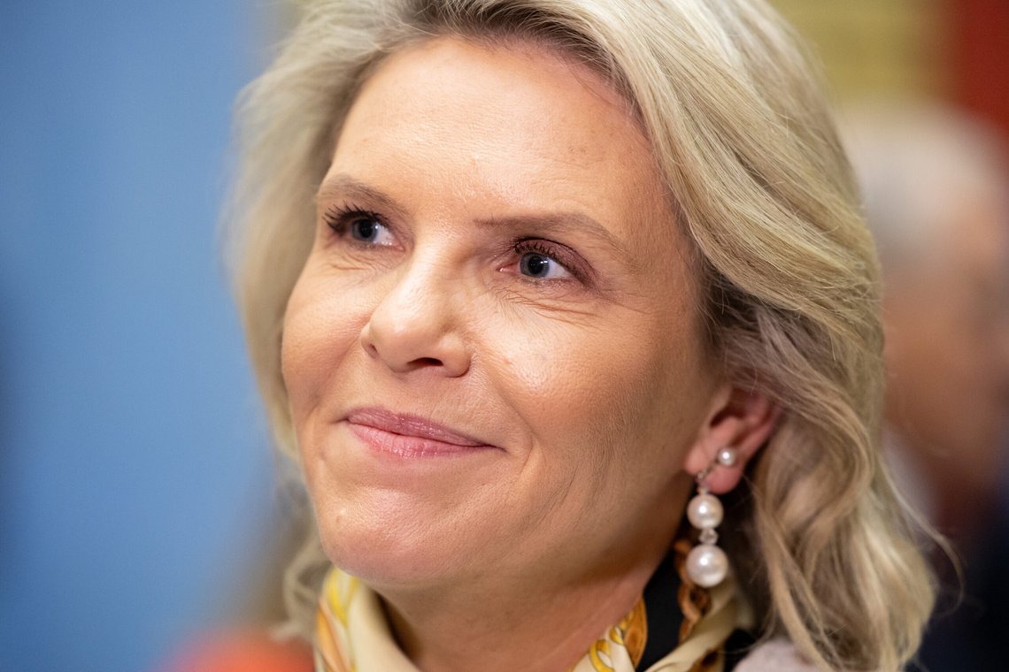 Oslo 20250306.
Sylvi Listhaug (Frp) under pressekonferanse sammen med de parlamentariske lederne på Stortinget etter samtalene om økonomisk støtte til Ukraina.
Foto: Amanda Pedersen Giske / NTB Oslo 20250306.
Sylvi Listhaug (Frp) under pressekonferanse sammen med de parlamentariske lederne på Stortinget etter samtalene om økonomisk støtte til Ukraina.
Foto: Amanda Pedersen Giske / NTB