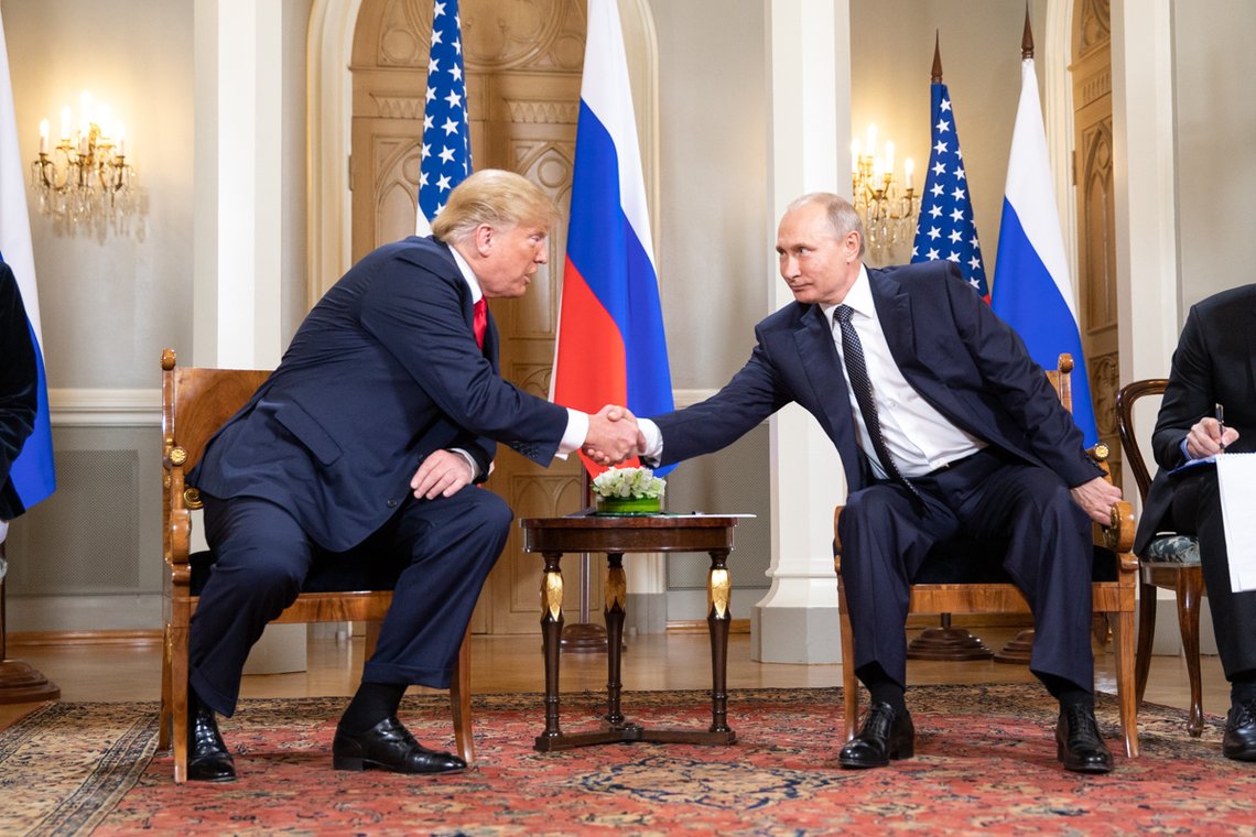 Donald J. Trump og Russlands president Vladimir Putin. Foto: The White House Donald J. Trump og Russlands president Vladimir Putin. Foto: The White House