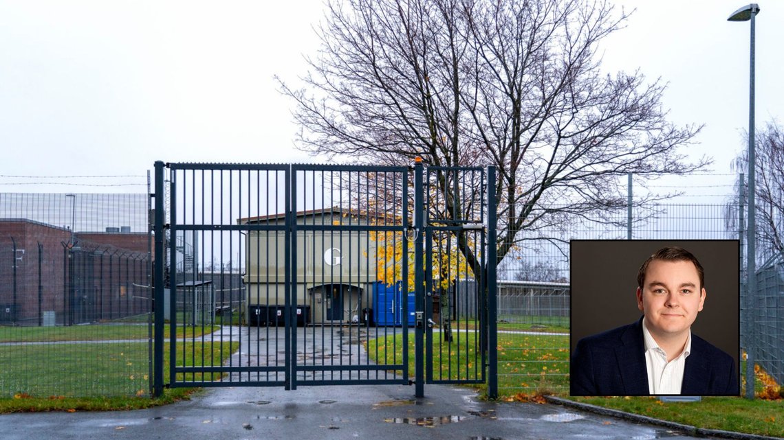 Trondheim fengsel. Ikke identisk med hvor Teigen sitter, men gir stemningen. Foto: Gorm Kallestad/NTB Trondheim fengsel. Ikke identisk med hvor Teigen sitter, men gir stemningen. Foto: Gorm Kallestad/NTB