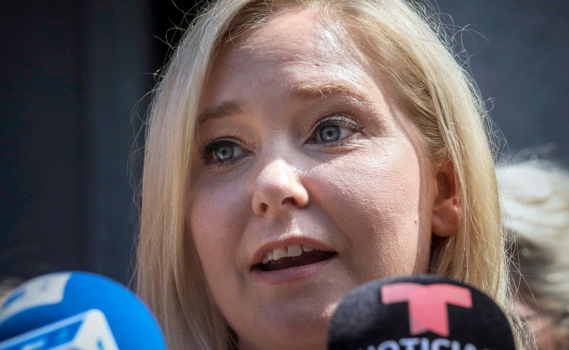 FILE - Virginia Roberts Giuffre, who sued wealthy financier Jeffrey Epstein over alleged sexual abuse and accused him and Ghislaine Maxwell of pressuring her into sexual trysts with other powerful men, speaks during a news conference outside a Manhattan court in New York, Aug. 27, 2019. Before and after he was exposed as a pedophile, financier Jeffrey Epstein loved to mingle with the world's elite. Many are getting renewed attention because of the recently released court documents related to Epstein (AP Photo/Bebeto Matthews, File) FILE - Virginia Roberts Giuffre, who sued wealthy financier Jeffrey Epstein over alleged sexual abuse and accused him and Ghislaine Maxwell of pressuring her into sexual trysts with other powerful men, speaks during a news conference outside a Manhattan court in New York, Aug. 27, 2019. Before and after he was exposed as a pedophile, financier Jeffrey Epstein loved to mingle with the world's elite. Many are getting renewed attention because of the recently released court documents related to Epstein (AP Photo/Bebeto Matthews, File)