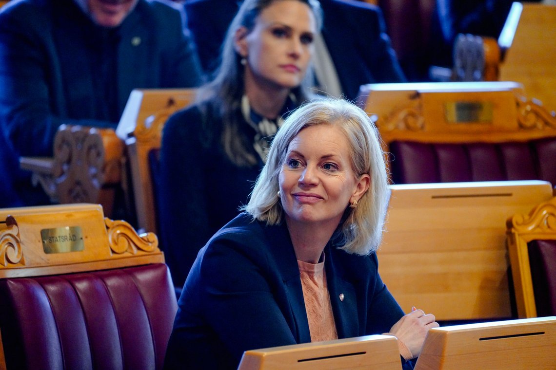Forsknings- og høyere utdanningsminister, Sigrun Aasland, opplyser at hun har fulgt situasjonen i USA tett den siste tiden. Foto: Ole Berg-Rusten / NTB Forsknings- og høyere utdanningsminister, Sigrun Aasland, opplyser at hun har fulgt situasjonen i USA tett den siste tiden. Foto: Ole Berg-Rusten / NTB