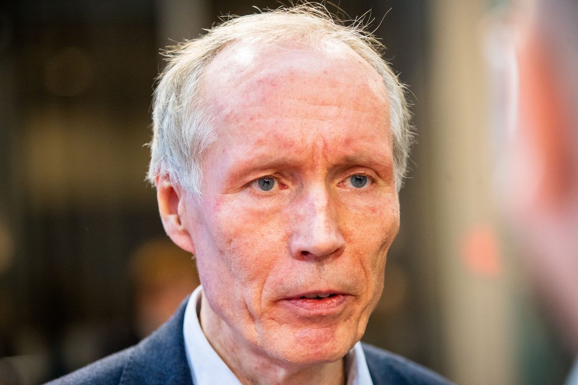 Forfangs klare beskjed er at «Retten til å søke asyl bør bare gjelde i første tilstrekkelige trygge land. Er du i Tyrkia, er du trygg». Foto: Emilie Holtet / NTB Forfangs klare beskjed er at «Retten til å søke asyl bør bare gjelde i første tilstrekkelige trygge land. Er du i Tyrkia, er du trygg». Foto: Emilie Holtet / NTB