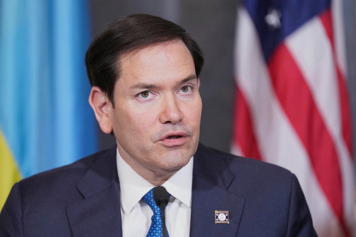 USA kan trekke seg som megler om ikke Russland og Ukraina gjør framskritt i fredsforhandlingene, sier utenriksminister Marco Rubio. Foto: Jacquelyn Martin / AP / NTB USA kan trekke seg som megler om ikke Russland og Ukraina gjør framskritt i fredsforhandlingene, sier utenriksminister Marco Rubio. Foto: Jacquelyn Martin / AP / NTB