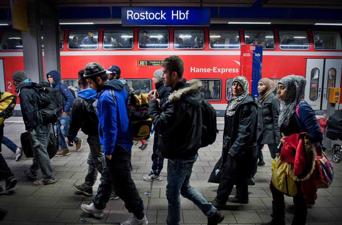 ENORME TALL: Tyskland har hatt en nettoinnvandring på 8,4 millioner de siste 15 årene. Det er mer enn de forutgående 54 årene til sammen. Foto: Marcus Ericsson/TT / NTB ENORME TALL: Tyskland har hatt en nettoinnvandring på 8,4 millioner de siste 15 årene. Det er mer enn de forutgående 54 årene til sammen. Foto: Marcus Ericsson/TT / NTB