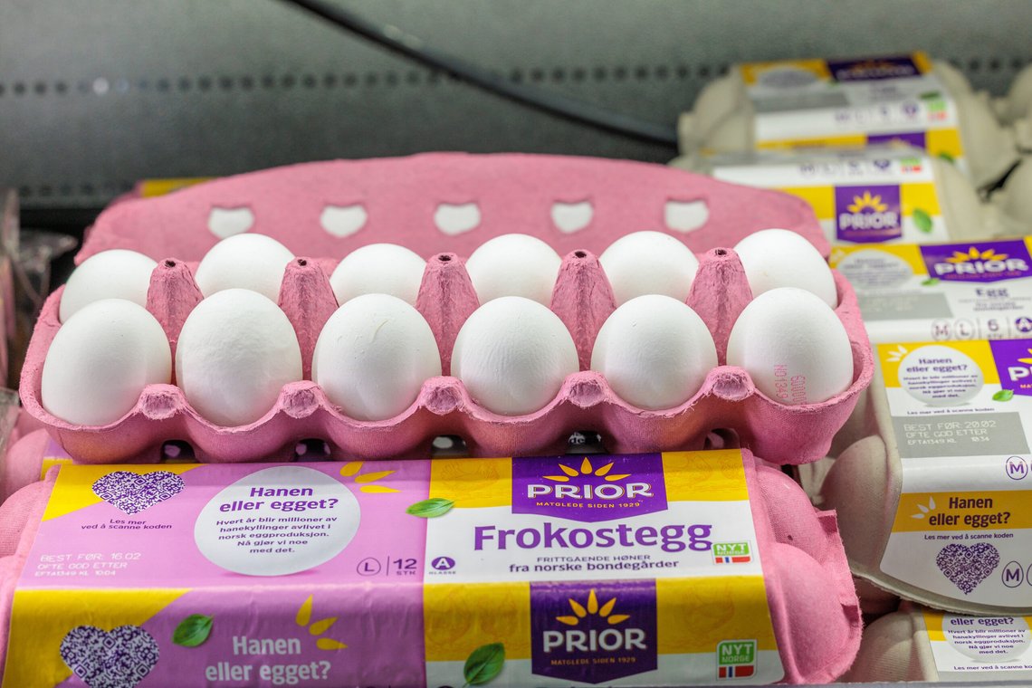 BLIR DYRERE: Både kjøtt og egg blir dyrere fra og med 1. juli. Foto: Thomas Andersen / NTB BLIR DYRERE: Både kjøtt og egg blir dyrere fra og med 1. juli. Foto: Thomas Andersen / NTB