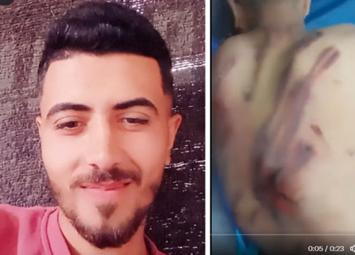 Odai al-Rabei før og efter møtet med Hamas. Foto fra Twitter/X Odai al-Rabei før og efter møtet med Hamas. Foto fra Twitter/X
