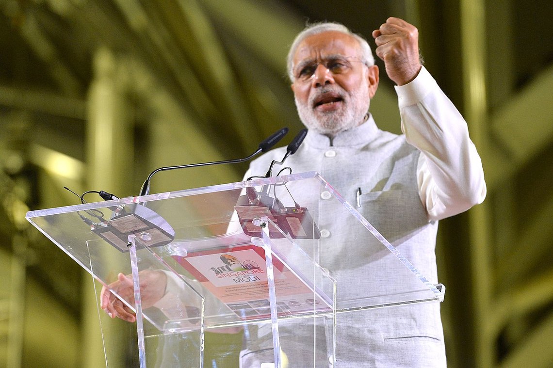 Narendra Modi. Foto: Prime Minister's Office, Government of India GODL Narendra Modi. Foto: Prime Minister's Office, Government of India GODL
