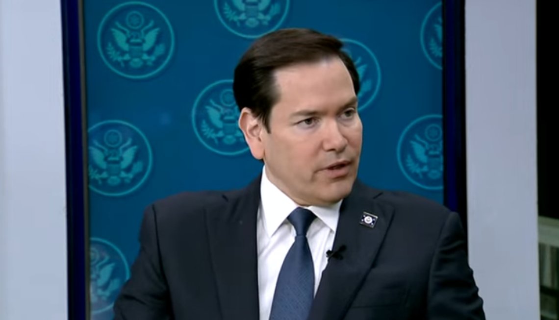 USAs utenriksminister Marco Rubio sier i et intervju med Mike Benz at europeiske land må gjeninnføre ytringsfrihet hvis de ønsker et samarbeid med USA. Stillbilde YouTube. USAs utenriksminister Marco Rubio sier i et intervju med Mike Benz at europeiske land må gjeninnføre ytringsfrihet hvis de ønsker et samarbeid med USA. Stillbilde YouTube.