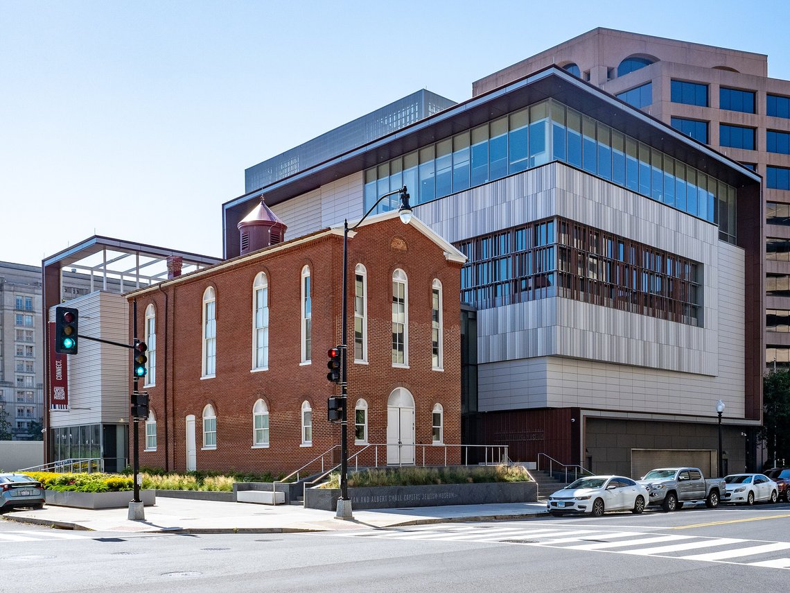 Capital Jewish Museum i Penn Quarter, Washington, DC. Foto: Wikimedia Commons. Capital Jewish Museum i Penn Quarter, Washington, DC. Foto: Wikimedia Commons.
