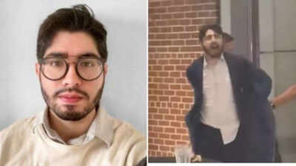Bilder av Elias Rodriguez dukker nå også opp i amerikanske medier. Bilder av Elias Rodriguez dukker nå også opp i amerikanske medier.