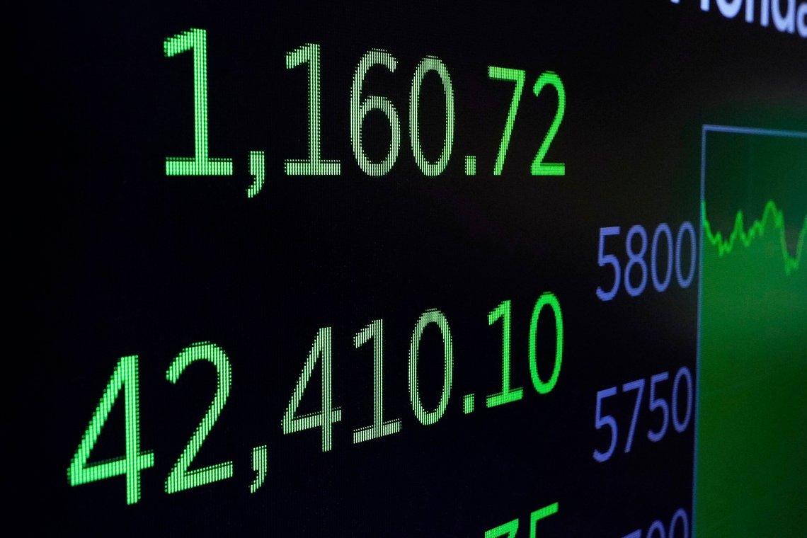 Dow Jones indeksen fortsetter oppgangen. Foto: AP/Richard Drew/NTB Dow Jones indeksen fortsetter oppgangen. Foto: AP/Richard Drew/NTB