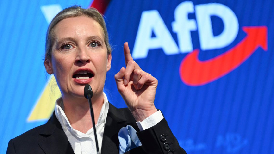 Nestleder i AfD, Alice Weidel. Foto: Soeren Stache/DPA via AP/NTB Nestleder i AfD, Alice Weidel. Foto: Soeren Stache/DPA via AP/NTB